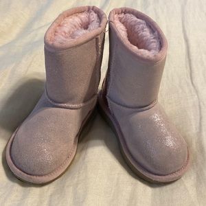 Pink sparkly girl’s Ugg Boots
